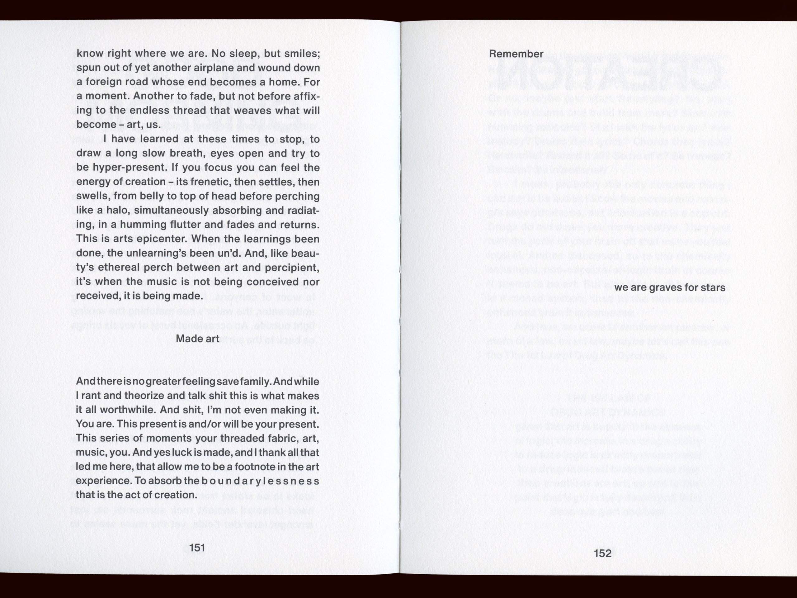 BOOK DESIGN FOR MADE ART WRITTEN BY DAVID AIRAUDI W/ CREATIVE DIRECTOR NALEYE
