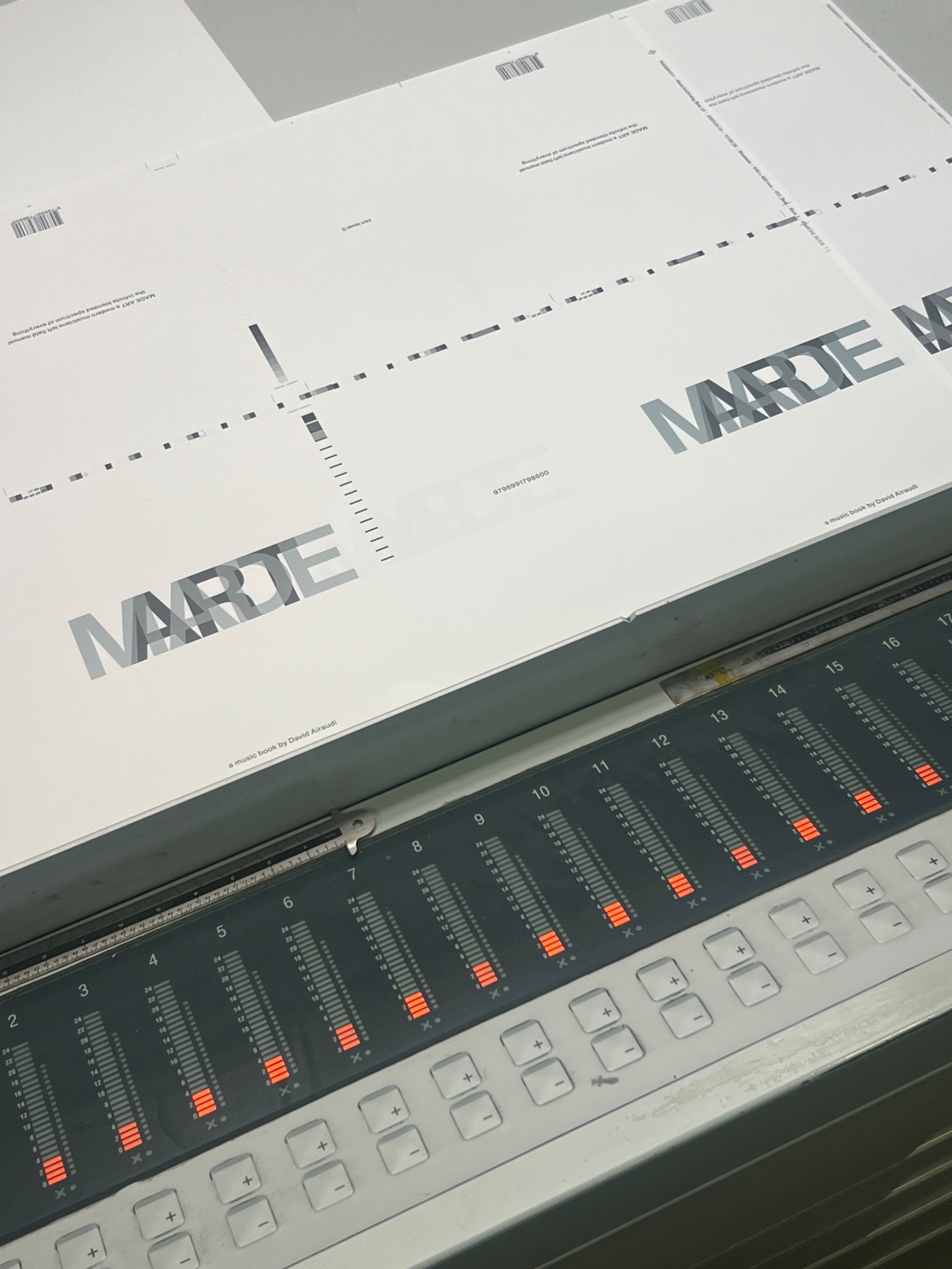BOOK DESIGN FOR MADE ART WRITTEN BY DAVID AIRAUDI W/ CREATIVE DIRECTOR NALEYE