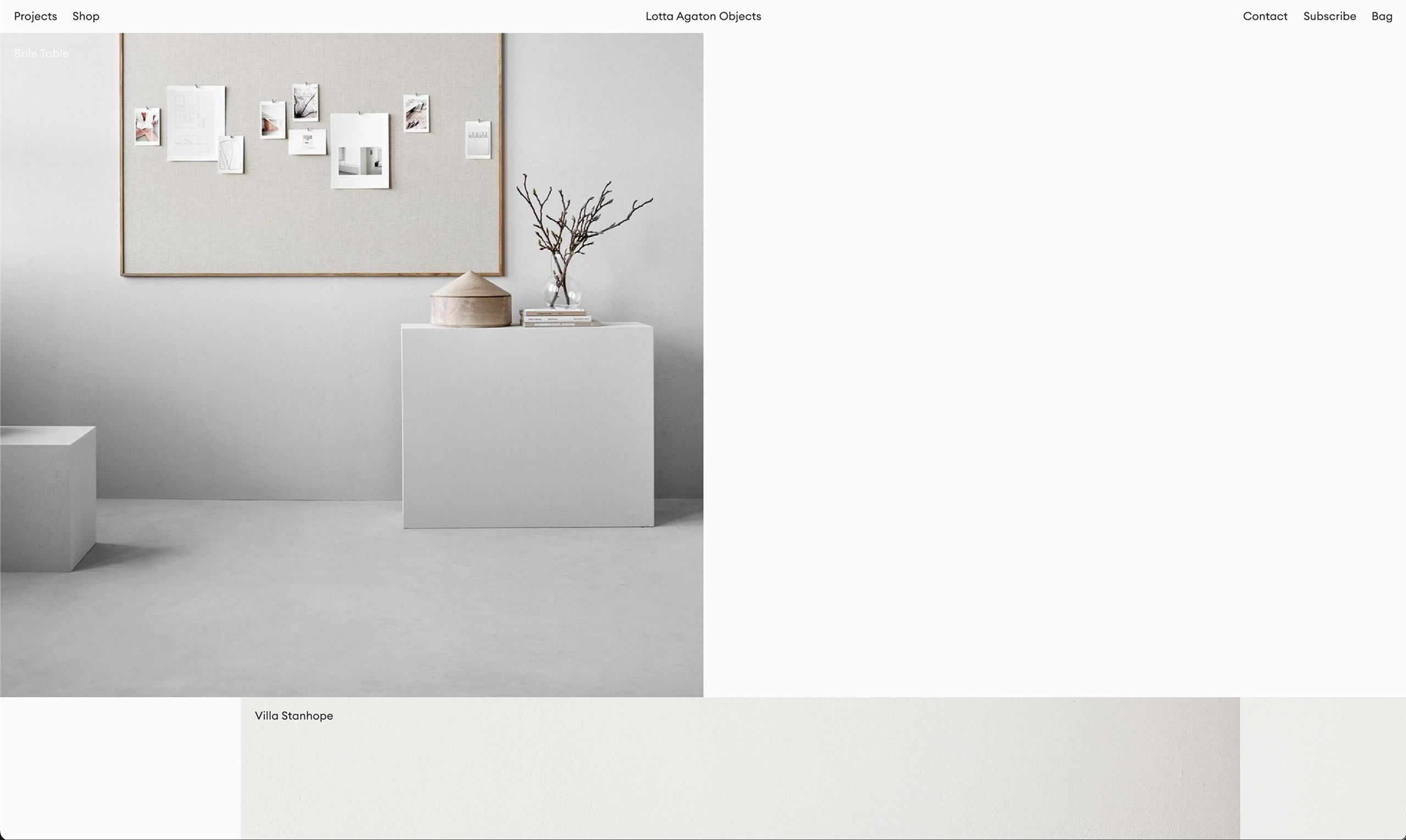DIGITAL DESIGN AND ART DIRECTION FOR LA OBJECTS