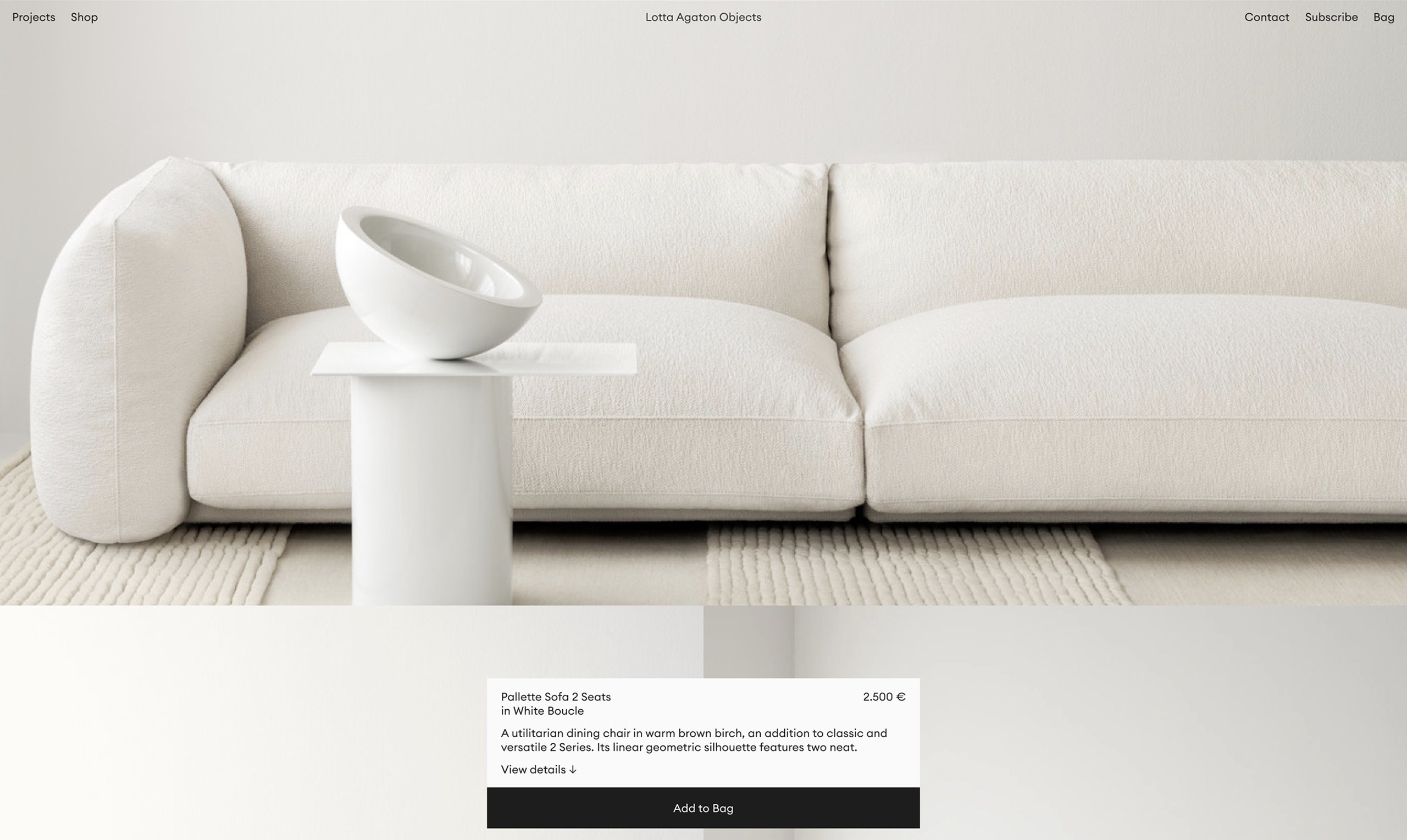DIGITAL DESIGN AND ART DIRECTION FOR LA OBJECTS